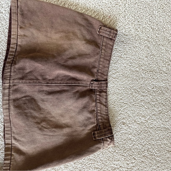 SHEIN Brown skirt Streetwear with Pockets chunky size 28 - Picture 3 of 5